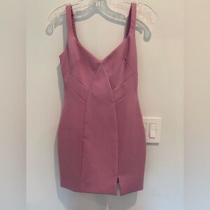 Likely Pink Spaghetti Strap Bodycon Mini Dress
